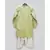 Green Kurta with Peacock Motif and Dhoti Set