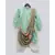 Green Kurta with Printed Drape and Salwar Set