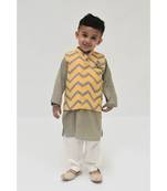 Off White Neoprene Dress