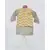 Grey Kurta and Chevron Print Jacket with Pant