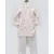 Off White Printed Kurta with Pant