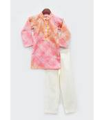 Black Velvet Top With Sequins Embroidery kurta pajama 