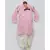 Pink Kurta with Off White Dhoti