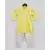 Yellow Kurta with Dori Work Embroidery and Pant