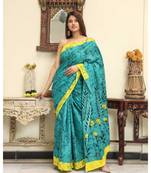  cotton printed   saree with   blouse
