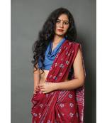  cotton printed   saree with   blouse