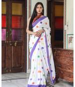  cotton printed   saree with   blouse