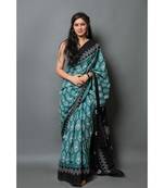  cotton printed   saree with   blouse