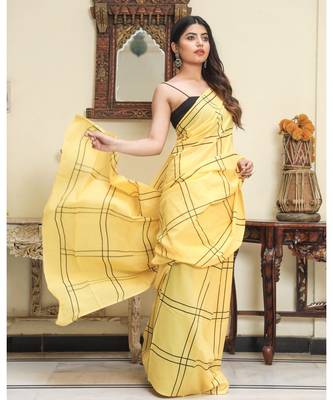  cotton printed   saree with   blouse 4
