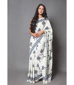  cotton printed   saree with   blouse