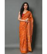  cotton printed   saree with   blouse