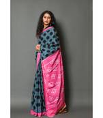  cotton printed   saree with   blouse