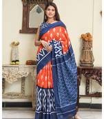  cotton printed   saree with   blouse