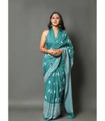  cotton printed   saree with   blouse