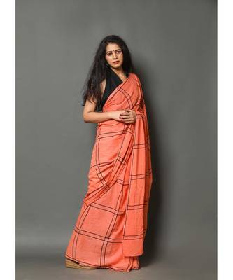  cotton printed   saree with   blouse 3