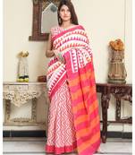  cotton printed   saree with   blouse