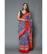  cotton printed   saree with   blouse