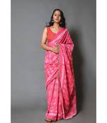  cotton printed   saree with   blouse