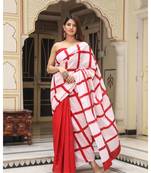  cotton printed   saree with   blouse