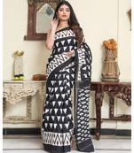  cotton printed   saree with   blouse