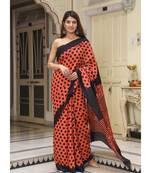  cotton printed   saree with   blouse