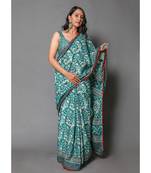  cotton printed   saree with   blouse