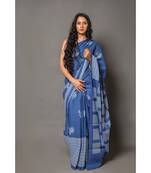  cotton printed   saree with   blouse