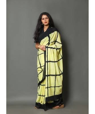  cotton printed   saree with   blouse 3