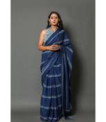  cotton printed   saree with   blouse