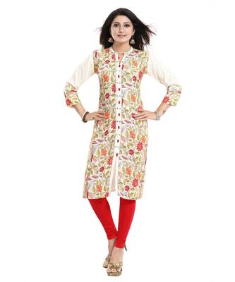 Designer Rayon Long Kurti 1