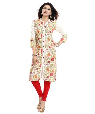 Designer Rayon Long Kurti 5