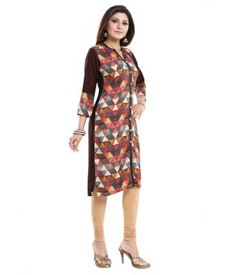 Designer Rayon Long Kurti 3