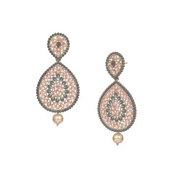 Grey earrings 3