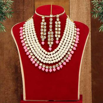Pink necklace-sets 1