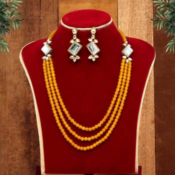 Yellow necklace-sets 1