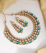 Turquoise necklace-sets