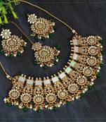 Green necklace-sets