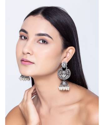 Bollywood Traditional Western Bollywood Style Earring Set 1