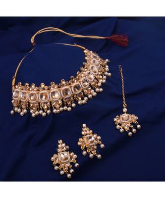 Bollywood Traditional Western Bollywood Style Necklace Set 1