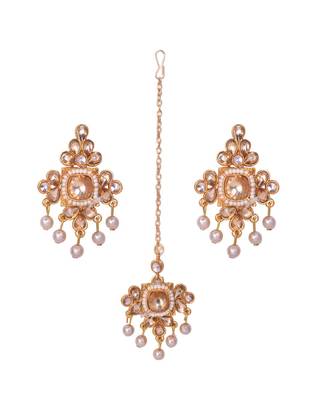 Bollywood Traditional Western Bollywood Style Necklace Set 4