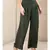 Green Wide-Legged Pants