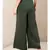 Green Wide-Legged Pants