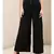Black Wide-Legged Pants