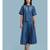 Blue Wide-Legged Palazzos