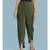 Green Solid Tulip Pant