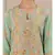 Round Neck 3/4Th Sleeve Printed Kurta With Churidar Legging And Dupatta