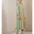 Round Neck 3/4Th Sleeve Printed Kurta With Churidar Legging And Dupatta