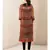 Round Neck 3/4 Sleeves Embroidered Kurta With Leggings And Dupatta