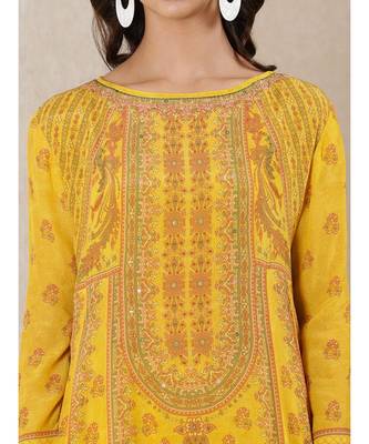 Boat Neck Full Sleeves Kurta With Dhoti Pant 5