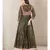 Green Printed Anarkali Kurta with Dupatta